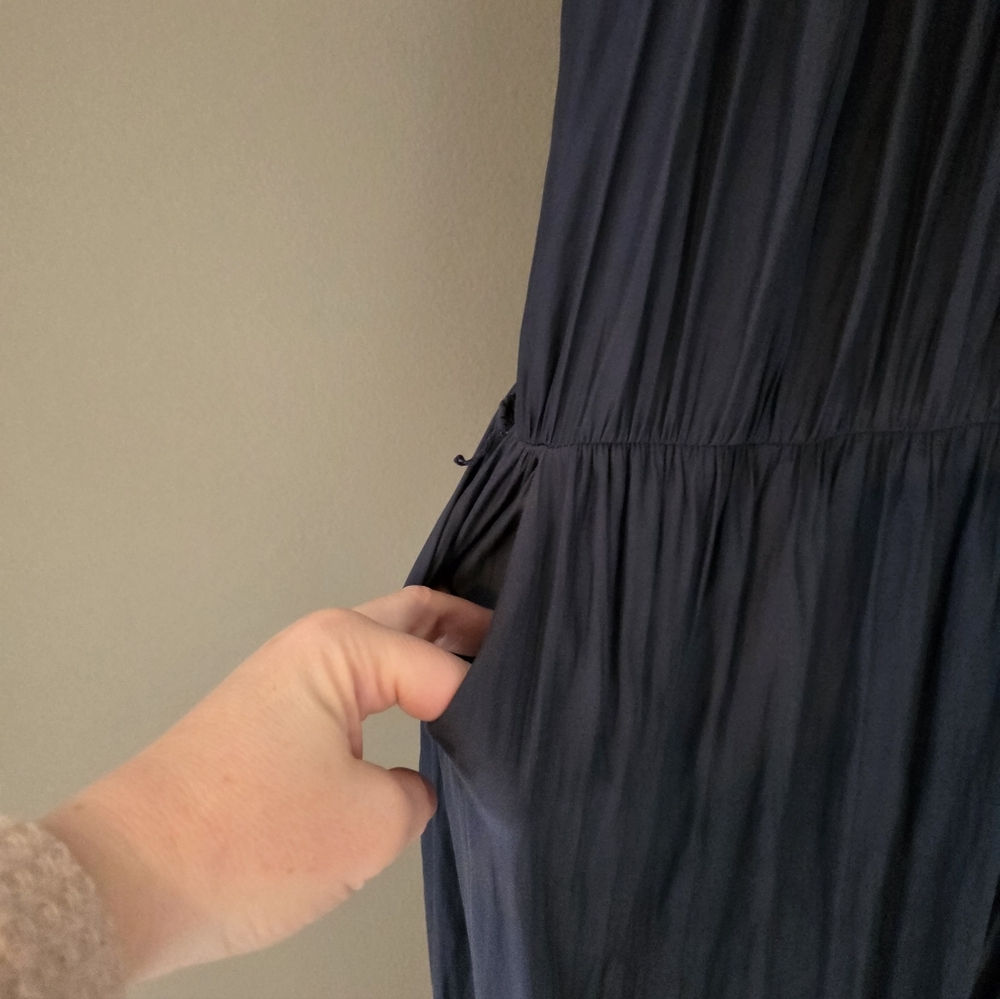 Ramy Brook New Anya Navy Dress Size Small - Picture 14 of 14